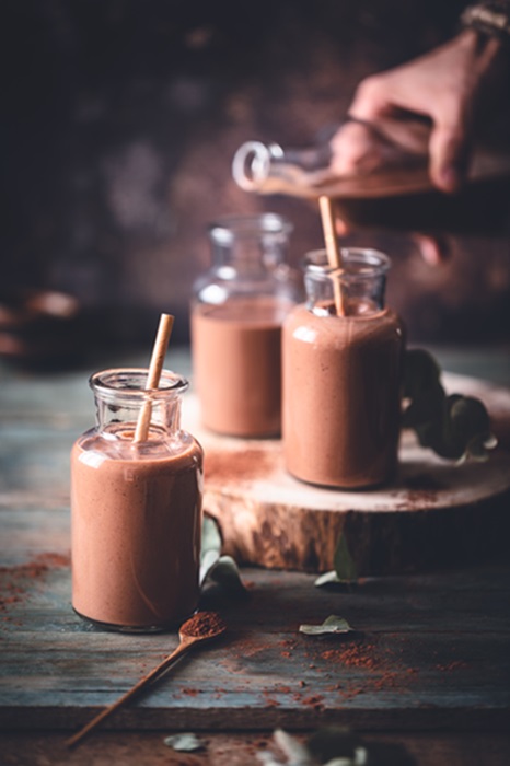 Erdnuss Schoko Shake