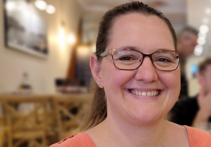 Christina D. vor der Almased Diät